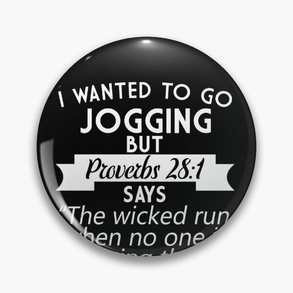 Item preview, I Wanted To Go Jogging, But.. I Christian Bible Runner Shirt designed and sold by MarioShirtWorld.
