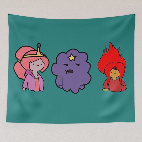 Item preview, Three Princesses Adventure Time Design designed and sold by Charlie Draws.