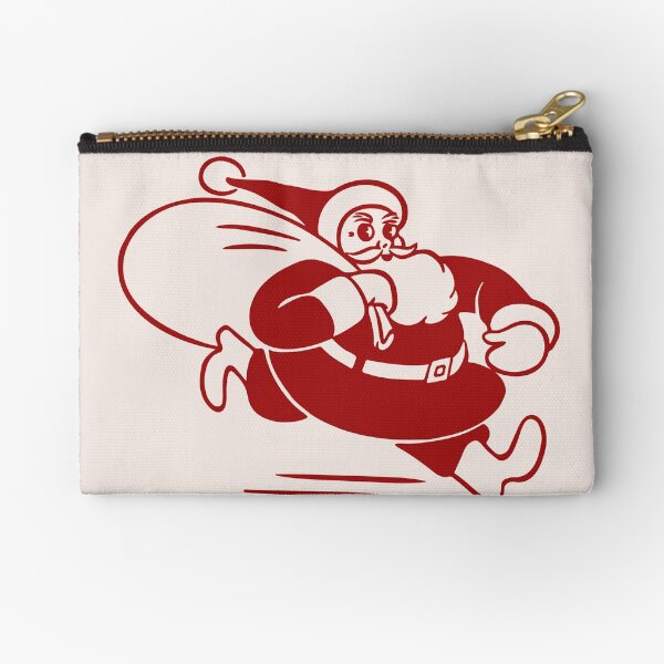 Item preview, Retro running Santa Claus designed and sold by avotoastdesigns.