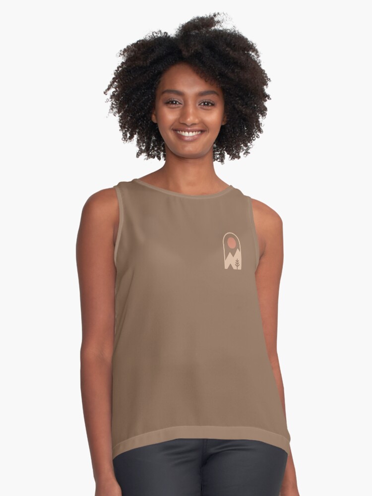 Vista previa del artículo con la obra «Blusa sin mangas», diseñado y vendido por thepapercrane.