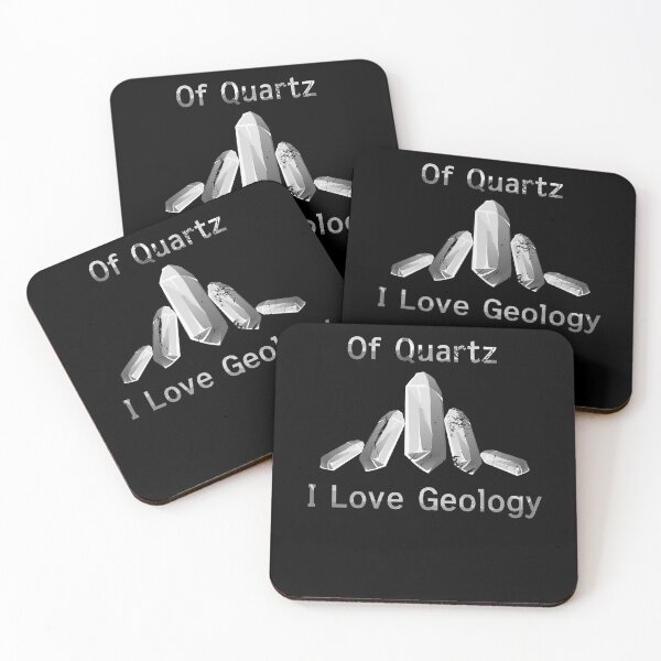 Item preview, Of Quartz I Love Geology I Rock Collector Geologist T-Shirt designed and sold by MarioShirtWorld.
