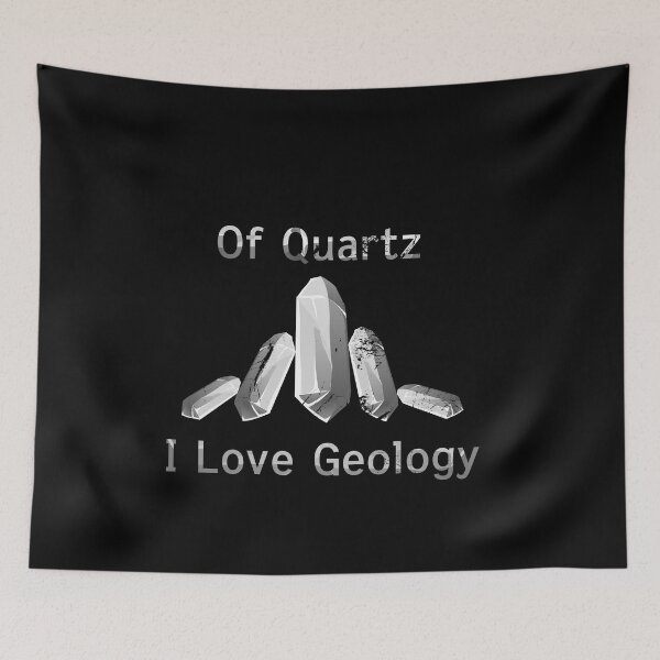 Item preview, Of Quartz I Love Geology I Rock Collector Geologist T-Shirt designed and sold by MarioShirtWorld.