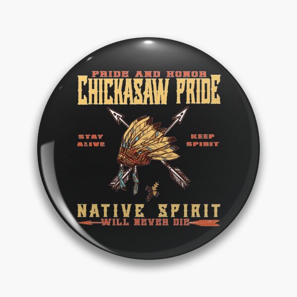 Item preview, NATIVE AMERICAN- CHICKASAW PRIDE SPIRIT designed and sold by nativeStor.