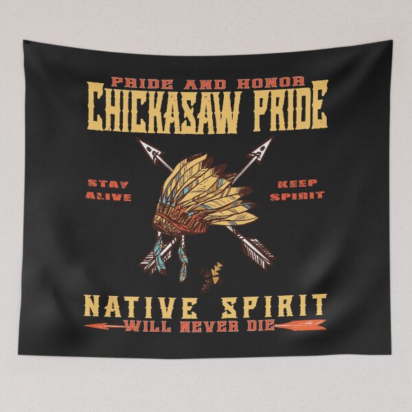 Item preview, NATIVE AMERICAN- CHICKASAW PRIDE SPIRIT designed and sold by nativeStor.