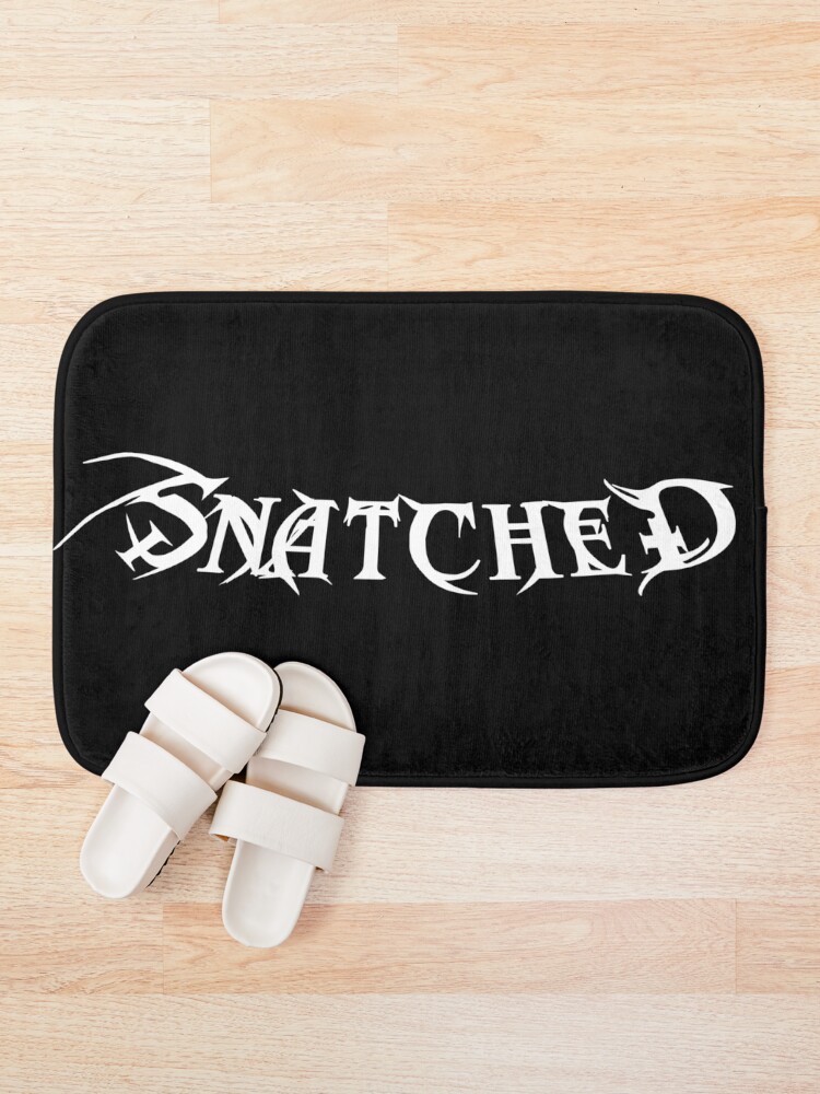 Thumbnail 1 of 6, Bath Mat, Snatched - Metal Logo Style Complement designed and sold by kapirotex.