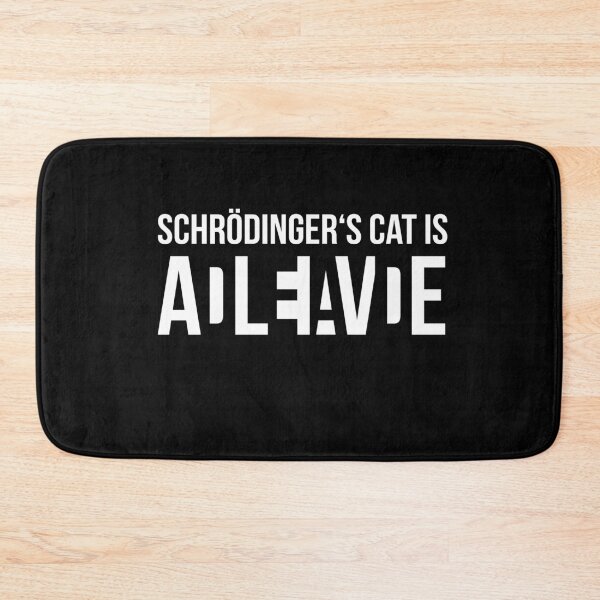 Item preview, Schroedingers Cat - Dead or Alive I Science Nerd T-Shirt designed and sold by MarioShirtWorld.