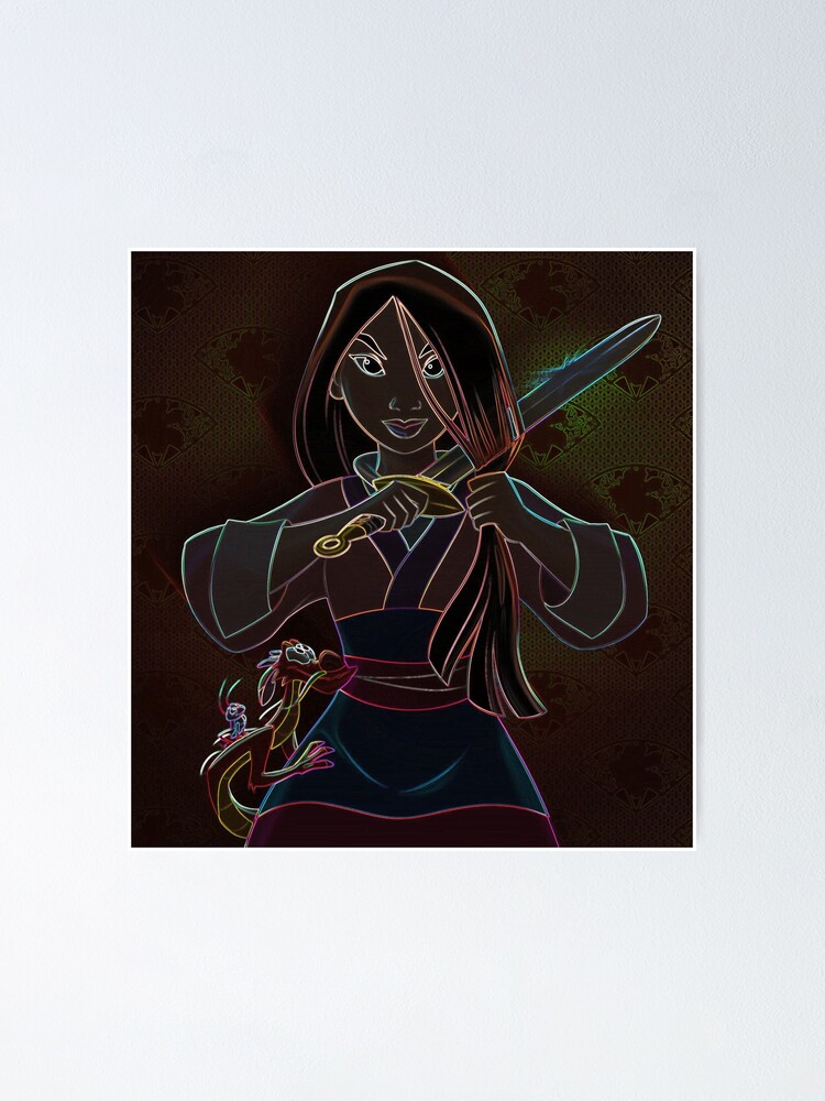 Mulan Opens Fan With Mushu Jigsaw Puzzle