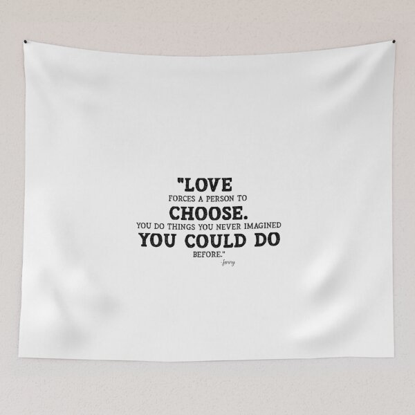 Item preview, "Love Forces A Person To Choose..." designed and sold by SHAMTEES.