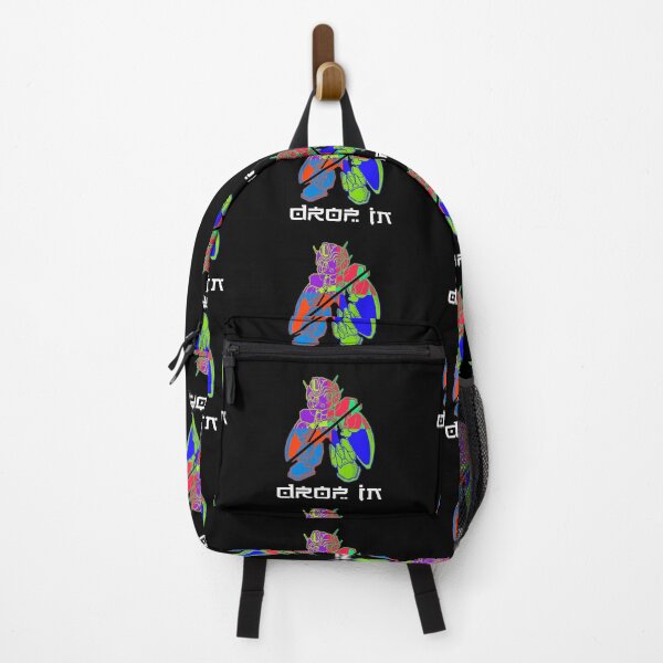 Item preview, Battle Suit Drop In Skater – Neon Colours Anime Mecha Half Pipe designed and sold by The Green Corner.
