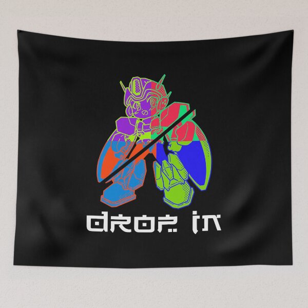 Item preview, Battle Suit Drop In Skater – Neon Colours Anime Mecha Half Pipe designed and sold by The Green Corner.