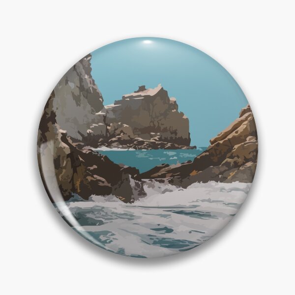 Item preview, Coastal Cliff Side designed and sold by Ariel Cherry.