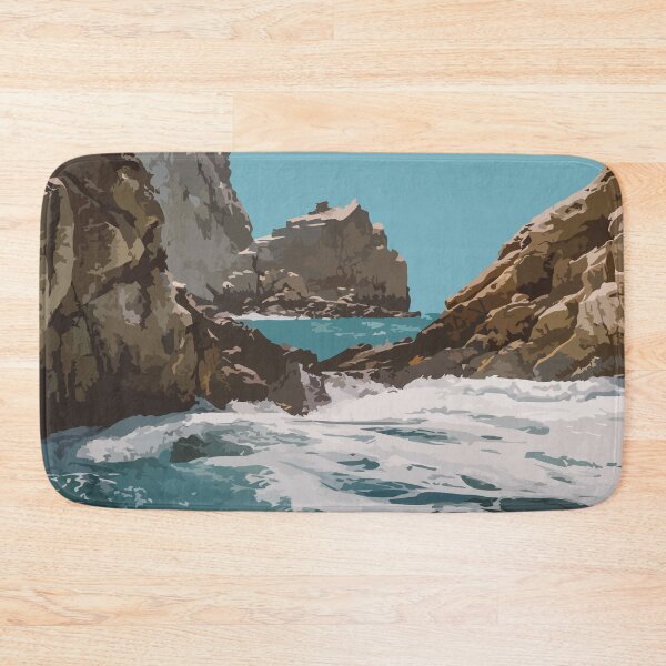 Item preview, Coastal Cliff Side designed and sold by Ariel Cherry.