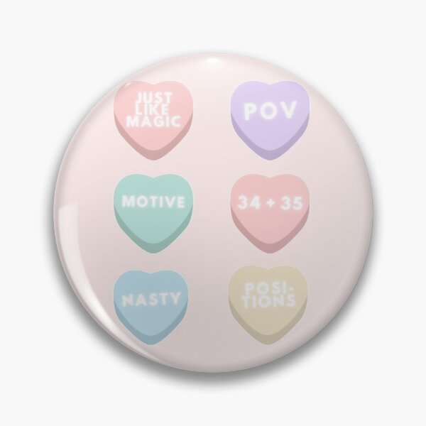 Item preview,  Positions candy heart designed and sold by BloompodDesigns.