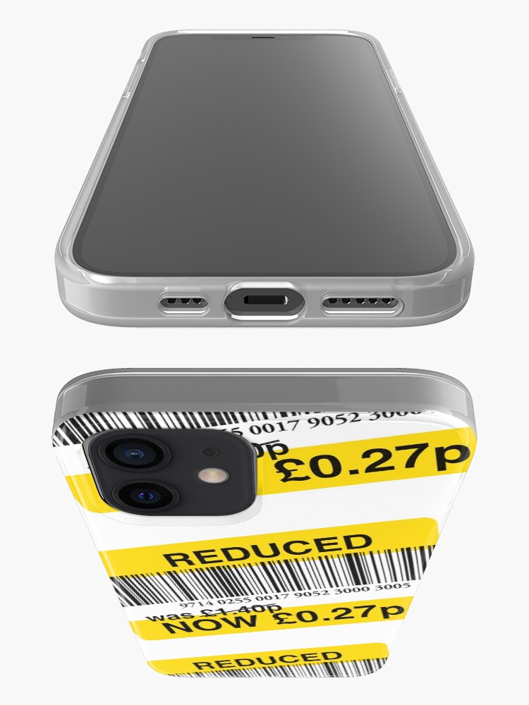 "Tesco Reduced Yellow Sticker Grab a bargain" iPhone Case & Cover by