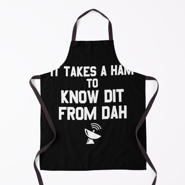 Item preview, Dit from Dah I Ham Radio Morse Code Geek CW Operator T-Shirt designed and sold by MarioShirtWorld.