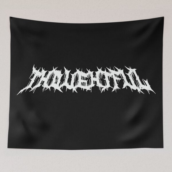 Item preview, Thoughtful - Metal Logo Style Complement designed and sold by kapirotex.