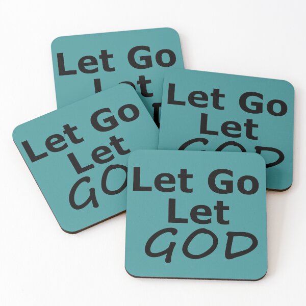 Item preview, Let Go and Let God Inspirational Sobriety Message  designed and sold by Zen  Goat.