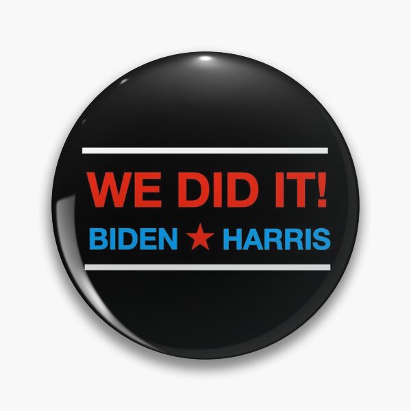 Item preview, WE DID IT - BIDEN HARRIS - COMMEMORATIVE SHIRT designed and sold by WordsmithNerd.
