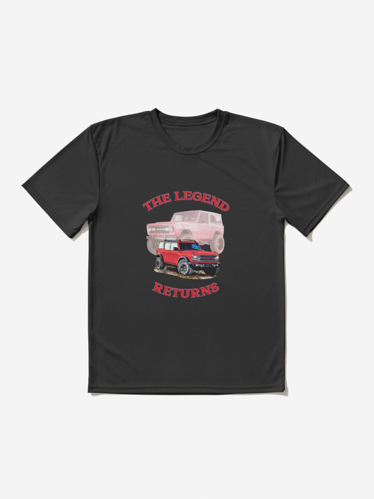 2021 Ford Bronco Cyber Orange 4 Door Off-Road Truck The Legend Returns  Design | Kids T-Shirt