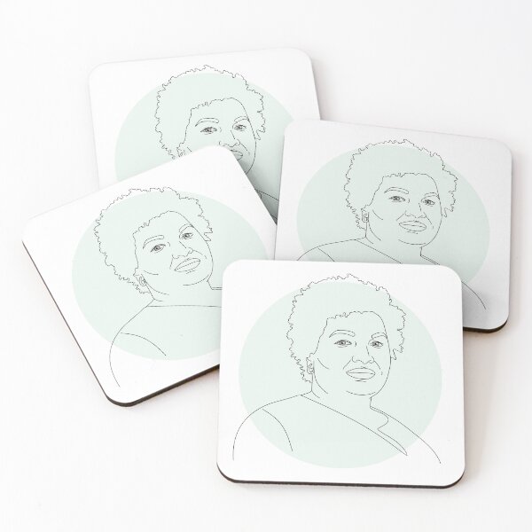 Item preview, Stacey Abrams Line Drawing Art designed and sold by sszampetti.