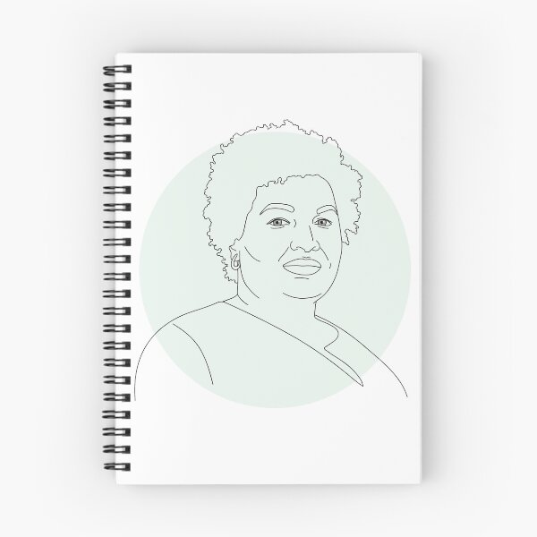 Item preview, Stacey Abrams Line Drawing Art designed and sold by sszampetti.