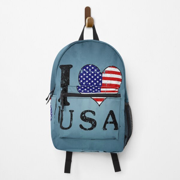Item preview, I LOVE USA - United States of America designed and sold by crouchingpixel.