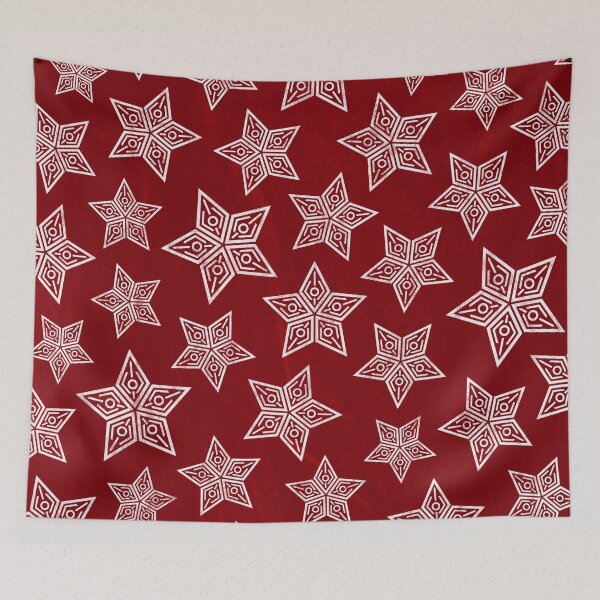 Item preview, Stars on Red background designed and sold by Ribeiro Design.