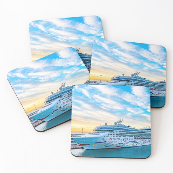 Item preview, Norwegian (NCL) and MSC Cruise Ships in Barcelona designed and sold by debbieannpowell.
