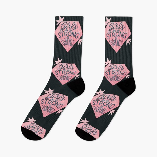 Item preview, Girls are as strong as diamonds designed and sold by whatafabday.