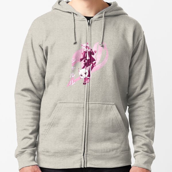 Fairy Tail - Charles Sudadera con capucha y cremallera
