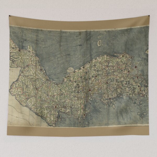Item preview, Map of Korea (1869) designed and sold by allhistory.