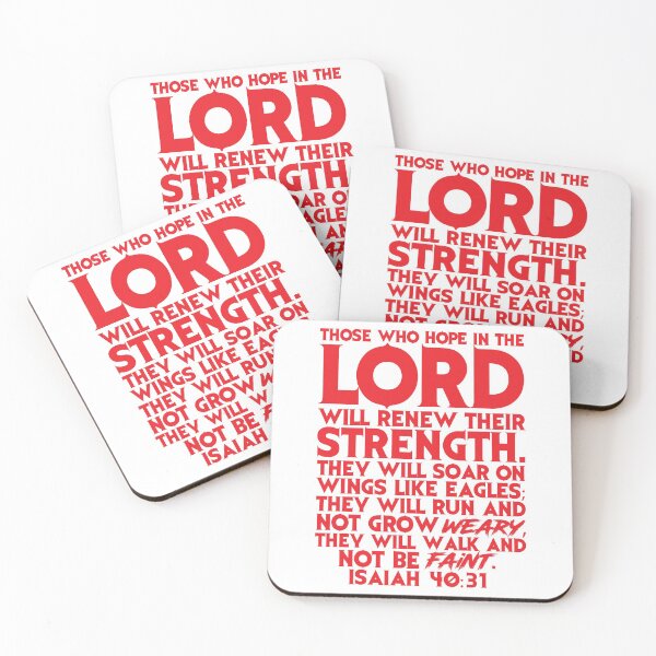 Item preview, Isaiah 40:31 designed and sold by plushism.