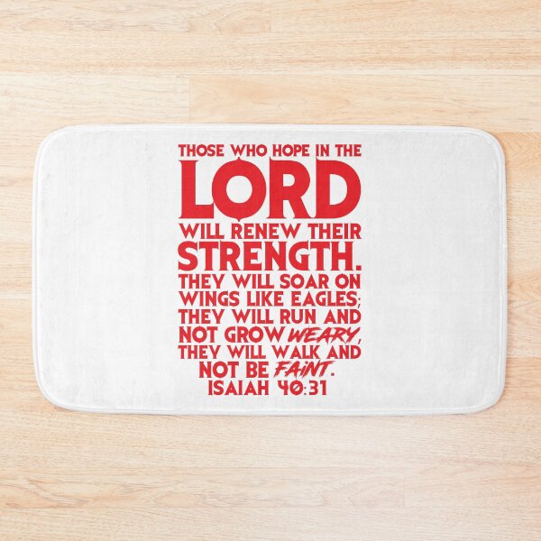 Item preview, Isaiah 40:31 designed and sold by plushism.