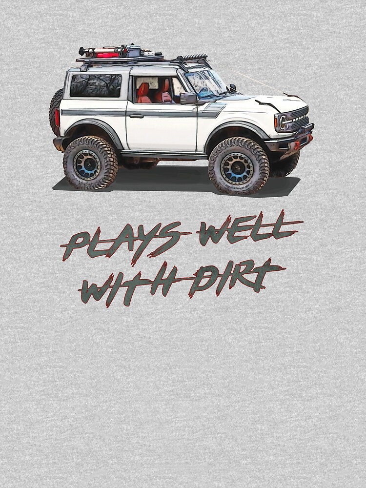 2021 Ford Bronco Cyber Orange 4 Door Off-Road Truck The Legend Returns  Design | Kids T-Shirt