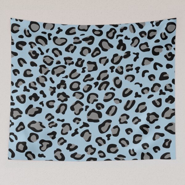 Item preview, Light blue cheetah print pattern  designed and sold by megan1007.