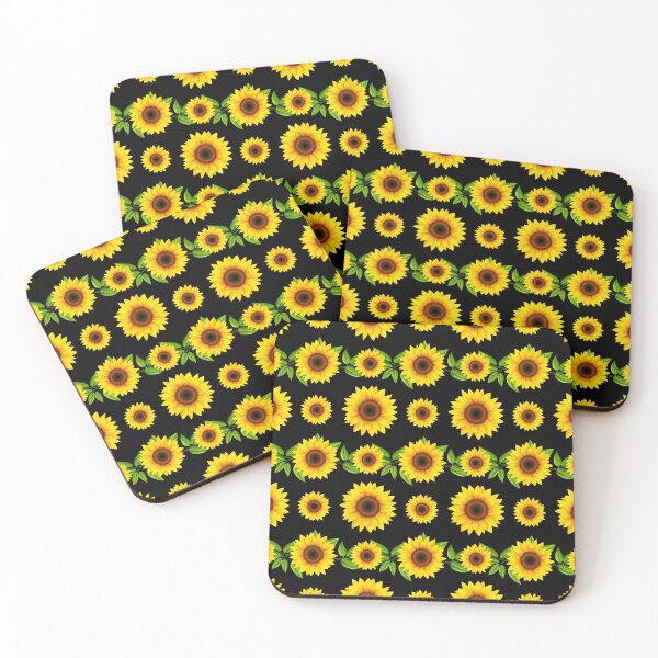 Item preview, Bright Yellow Sunflower Pattern designed and sold by RougeAtelier.