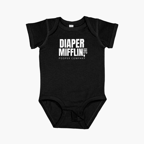 Item preview, DIAPER MIFFLIN POOPER COMPANY - THE OFFICE PARODY DESIGN designed and sold by PleasantThreads.