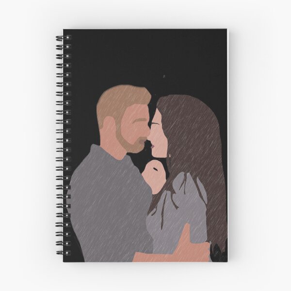 Item preview, Sen Çal Kapımı Sticker You Knock On My Door Rain Kiss Eda and Serkan first kiss Hande Erçel Kerem Bürsin Bolat Yıldız  designed and sold by shootingmoon.