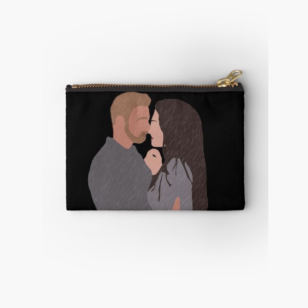 Item preview, Sen Çal Kapımı Sticker You Knock On My Door Rain Kiss Eda and Serkan first kiss Hande Erçel Kerem Bürsin Bolat Yıldız  designed and sold by shootingmoon.