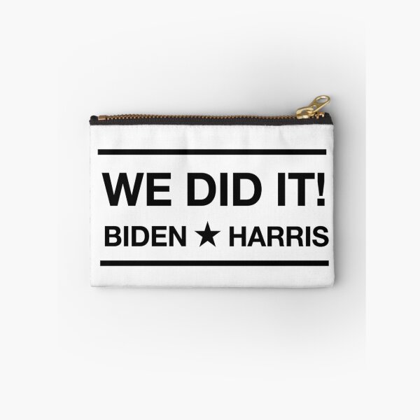 Item preview, WE DID IT - BIDEN HARRIS - COMMEMORATIVE SHIRT designed and sold by WordsmithNerd.