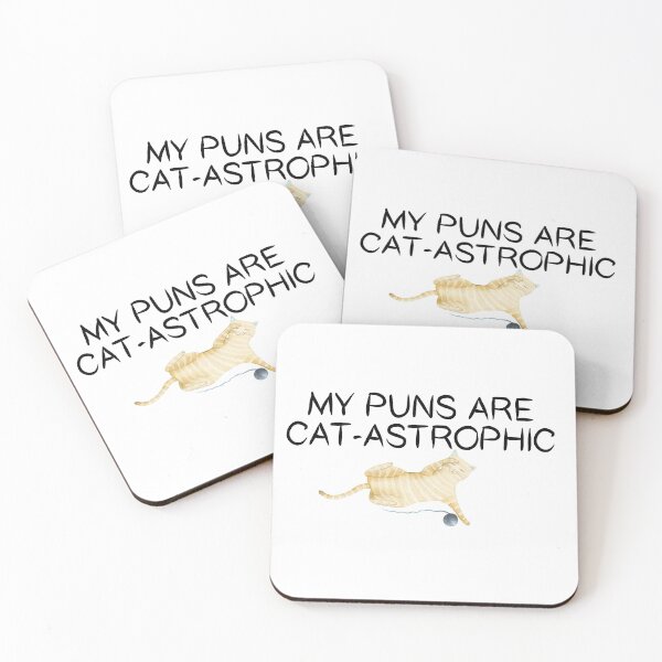 Item preview, My Puns Are Cat-Astrophic designed and sold by psyduck25.