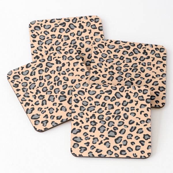 Item preview, Peach cheetah print pattern  designed and sold by megan1007.