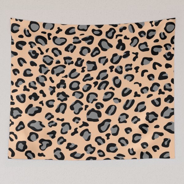 Item preview, Peach cheetah print pattern  designed and sold by megan1007.