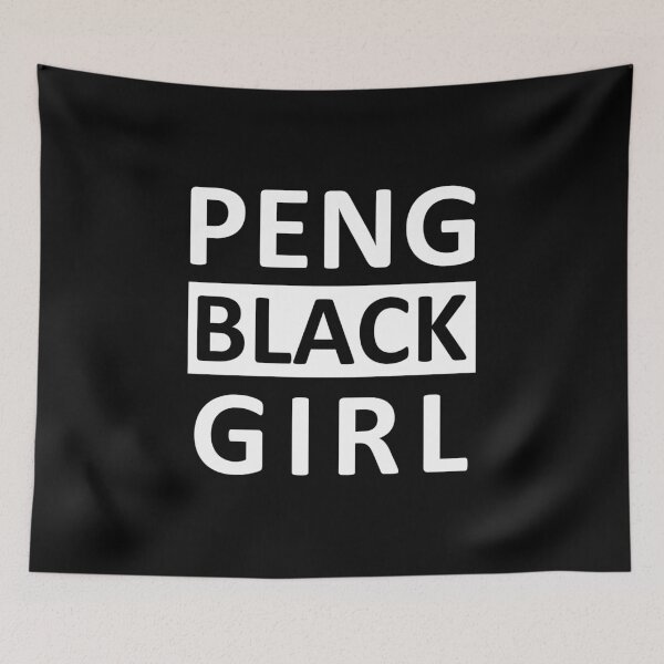 Item preview, Peng Black Girl | Black Girl Magic | Black Love designed and sold by 4wordsmovement.