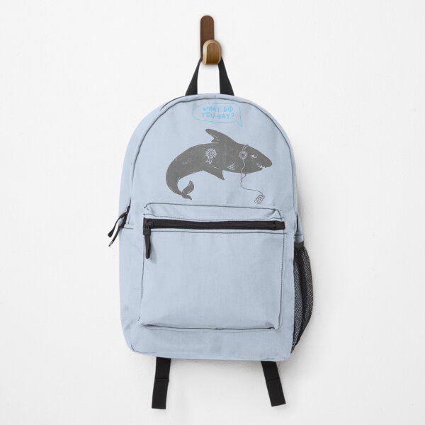 Item preview, Crazy Shark Lady What Did You Say designed and sold by FitFabFunny.