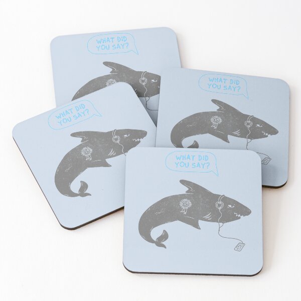 Item preview, Crazy Shark Lady What Did You Say designed and sold by FitFabFunny.
