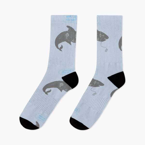 Item preview, Crazy Shark Lady What Did You Say designed and sold by FitFabFunny.