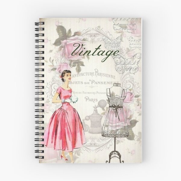 Item preview, Shabby chic vintage illustration designed and sold by ZvekiVintage.