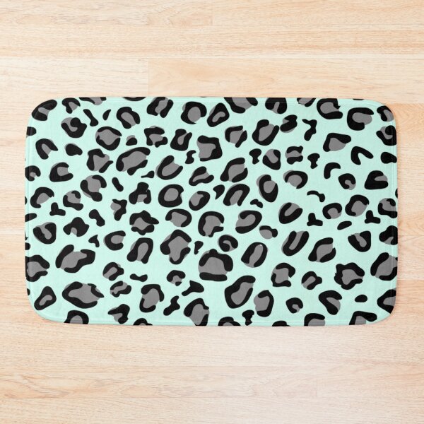 Item preview, Mint cheetah print pattern  designed and sold by megan1007.