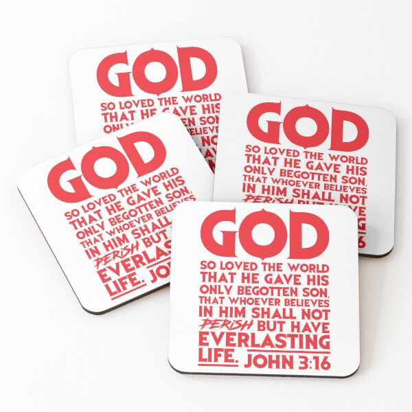 Item preview, John 3:16 designed and sold by plushism.